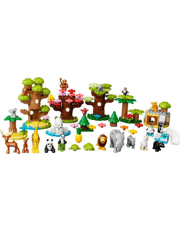 Animaux sauvages du monde DUPLO - 142 pièces - LEGO