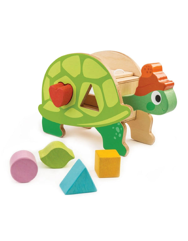 La tortue des formes - Tortoise Shape Sorter - Tender Leaf Toys