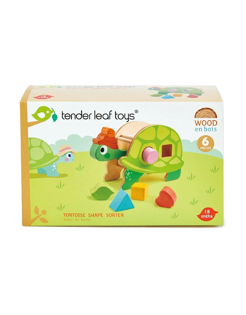 La tortue des formes - Tortoise Shape Sorter - Tender Leaf Toys