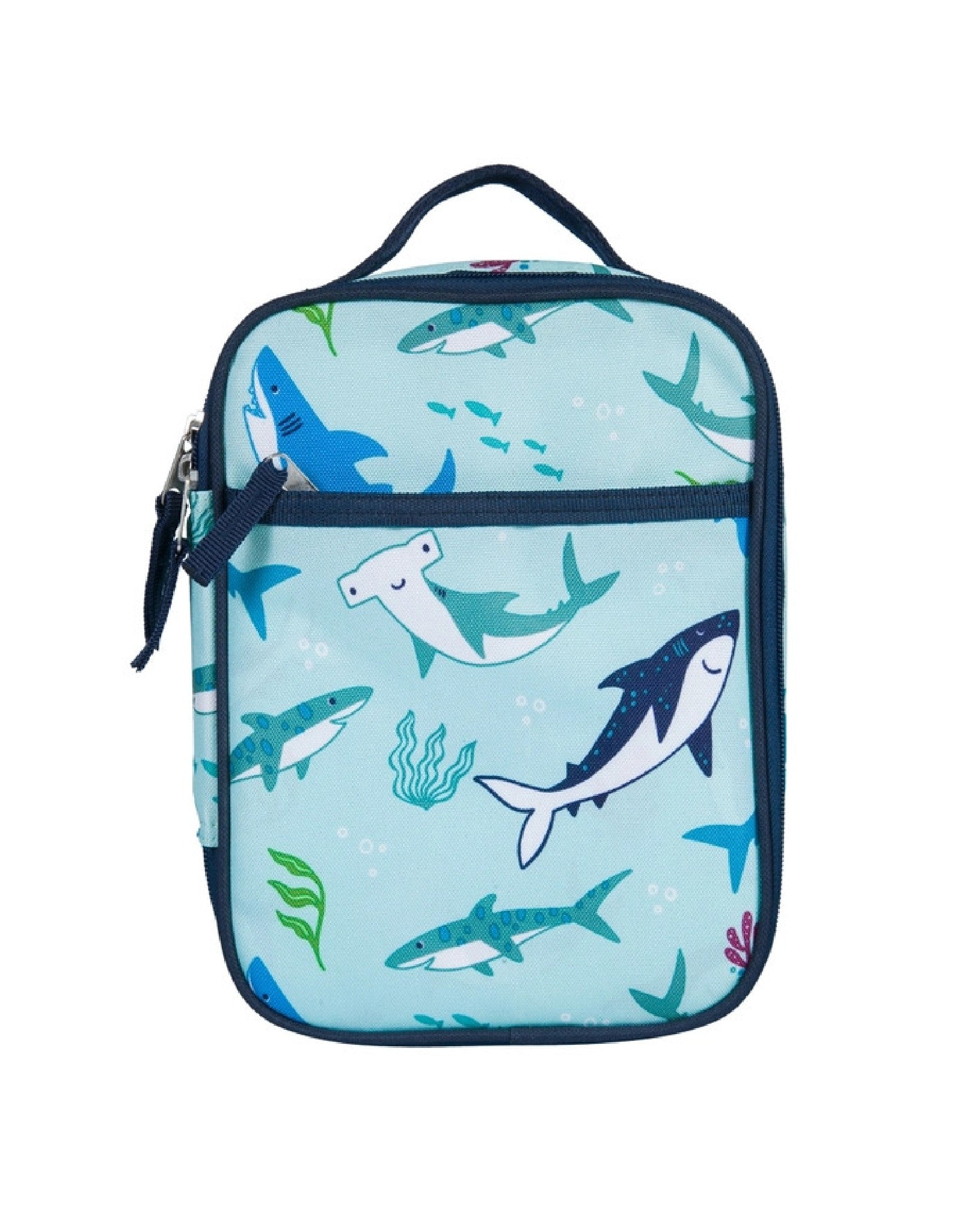 Wildkin Double Decker Lunch Bag - Whale Blue