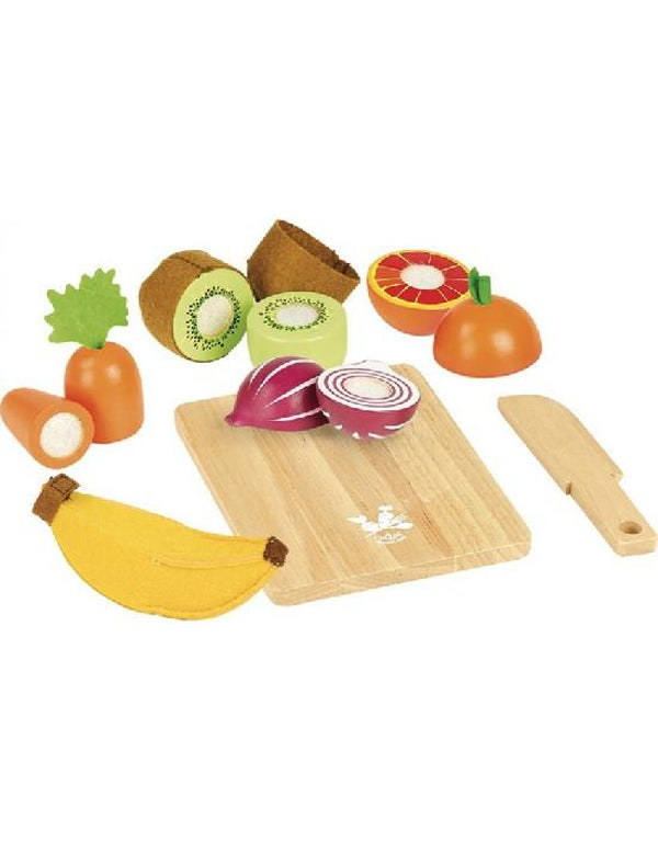 Fruits et légumes à découper en bois - Vilac