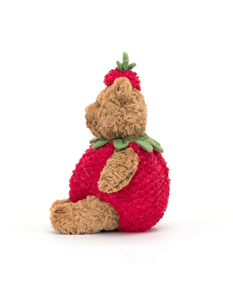 Peluche - Ours Bartholomew en fraise - Bartholomew Bear Strawberry - Jellycat