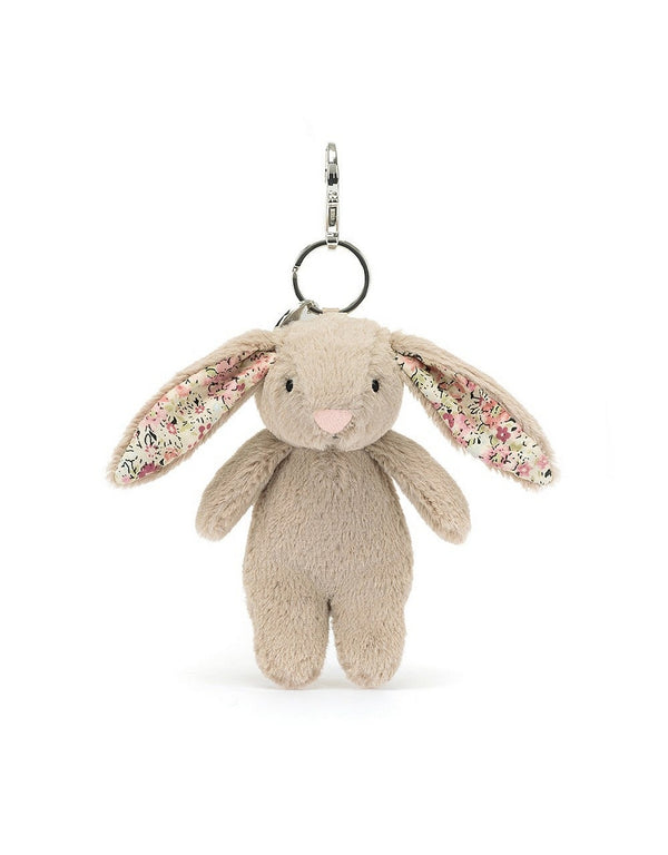 Breloque de sac - Lapin beige blossom - Amuseable Blossom bunny bag charm - Jellycat