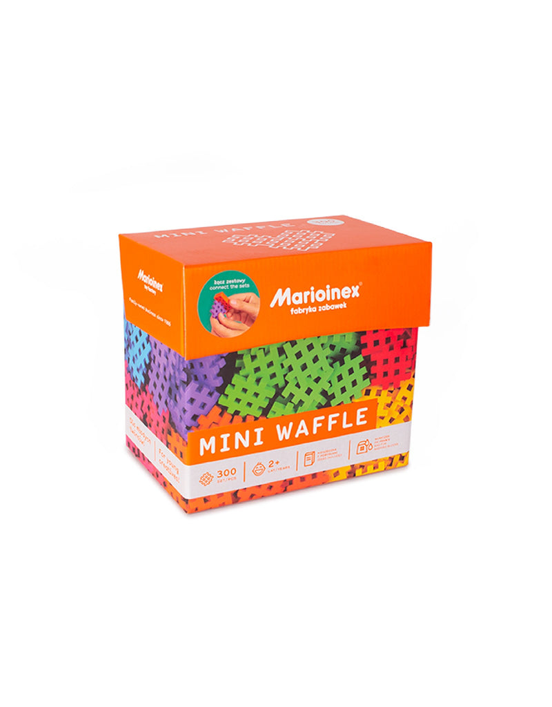 Mini Waffle - Couleur vive - 300 pièces - Marioinex