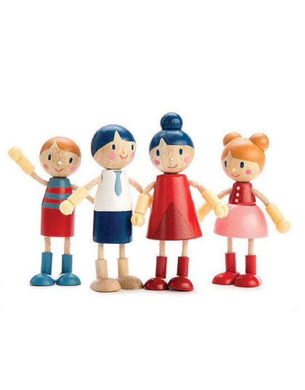 Famille de poupées en bois - Tender Leaf Toys