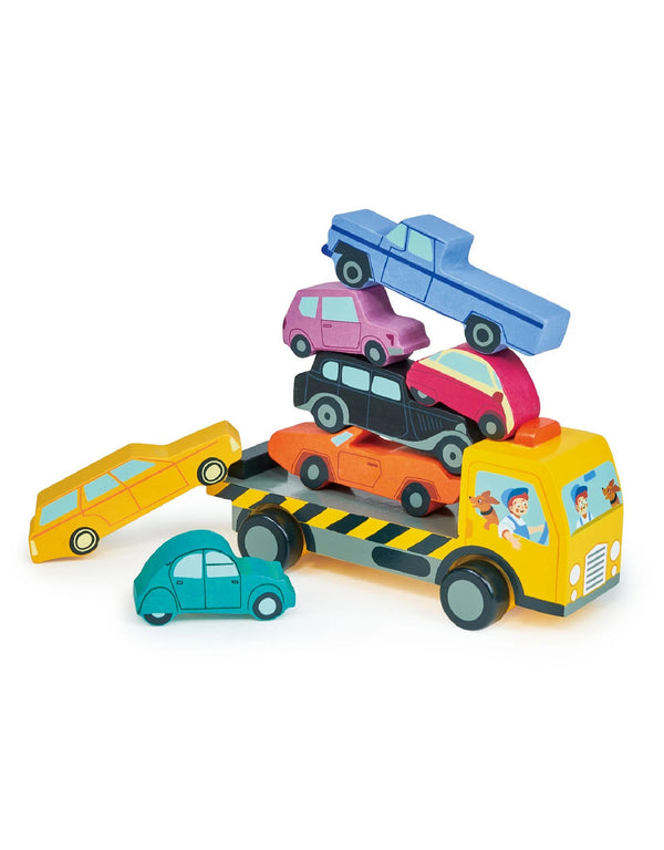 Jeu à empiler - Les voitures - Tender Leaf Toys