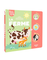 Auzou 9791039537148 Livre P'tit touche à tout - La ferme - Auzou vendu par Veille sur toi