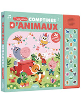 Auzou 9791039562690 Livre sonore - Mes jolies comptines d'animaux - Auzou vendu par Veille sur toi