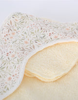 Baluchon ⚜ 53151801 Sortie de bain pour bébé - Feuillages doux - Bambino par Baluchon vendu par Veille sur toi