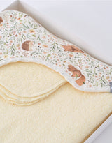 Baluchon ⚜ 53151802 Sortie de bain pour bébé - Animaux de la forêt - Bambino par Baluchon vendu par Veille sur toi