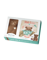 Béké Bobo ⚜ CofBrun Coffret livre - Béké-bobo et le nouveau bébé - Brun - Béké-Bobo vendu par Veille sur toi