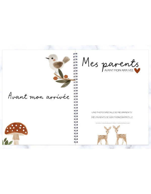 Cards 0-1 year - Flowers (FRENCH ONLY)