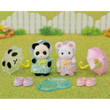 Calico Critters CC2171 Amis de la garderie - Duo jour pluvieux - Calico Critters vendu par Veille sur toi
