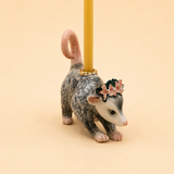 Camp Hollow SURCT0060 Porte-bougie en porcelaine - Opossum - Camp Hollow vendu par Veille sur toi