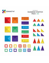Connetix CT-R-00060-ST-850036293347 Ensemble de départ 60 pièces - Rainbow - Connetix vendu par Veille sur toi