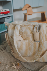 Dans le sac ⚜ DIAP-BAG-STR-YEL Sac à couche - Rayé jaune - Dans le sac vendu par Veille sur toi