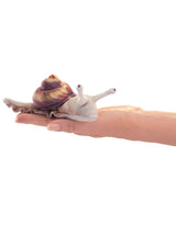 Folkmanis 8003 Marionnette à doigt - Petit escargot - Folkmanis vendu par Veille sur toi