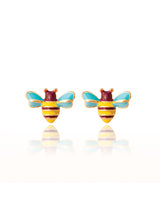 Girl Nation GN-J351s Boucles d'oreilles en émail - Abeille - Girl Nation vendu par Veille sur toi