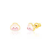 Girl Nation GN-J520s Boucles d'oreilles en émail - Dumpling - Girl Nation vendu par Veille sur toi