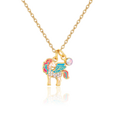 Girl Nation GN-J7123GS Coffret cadeau collier & boucles d'oreilles - Licorne magique - Girl Nation vendu par Veille sur toi