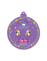 Girl Nation GN-JX515sc Boucles d'oreilles à clip en émail - Cadeau pour manchot - Girl Nation vendu par Veille sur toi