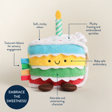 Itzy Ritzy 306701944 Peluche câline - Sprinkle le gâteau - Sweetie Snuggles™ - Itzy Ritzy vendu par Veille sur toi