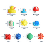 Itzy Ritzy 456501749 Jouets de bain - 10 Figurines Itzy Splash™ - Itzy Ritzy vendu par Veille sur toi