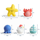 Itzy Ritzy 456501865 Marionnettes à doigt Bitzy Puppets™ avec un gicleur - Nautique - Itzy Ritzy vendu par Veille sur toi