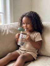 Itzy Ritzy 807202187 Gobelet avec paille et poignées Itzy Sips™ - Boisé - Itzy Ritzy vendu par Veille sur toi