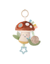 Itzy Ritzy MAVP8497 Jouet sensoriel de développement Bitzy Traveler™ - Itzy Ritzy Ash le Champignon vendu par Veille sur toi