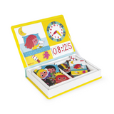 Janod J02724 Jeu Magnéti'Book - J'apprends l'Heure - Janod vendu par Veille sur toi