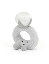 Jellycat A2DIR Peluche - Bague avec diamant - Amuseable - Jellycat vendu par Veille sur toi