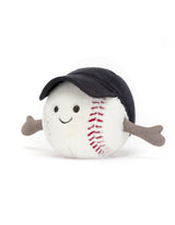 Jellycat AS6BS Peluche - Balle de baseball - Amuseable Sports - Jellycat vendu par Veille sur toi