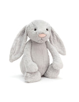 Jellycat BARB1BS Peluche - Lapin Bashful Argent Très grand- Bashful Bunny Silver Really big - Jellycat vendu par Veille sur toi