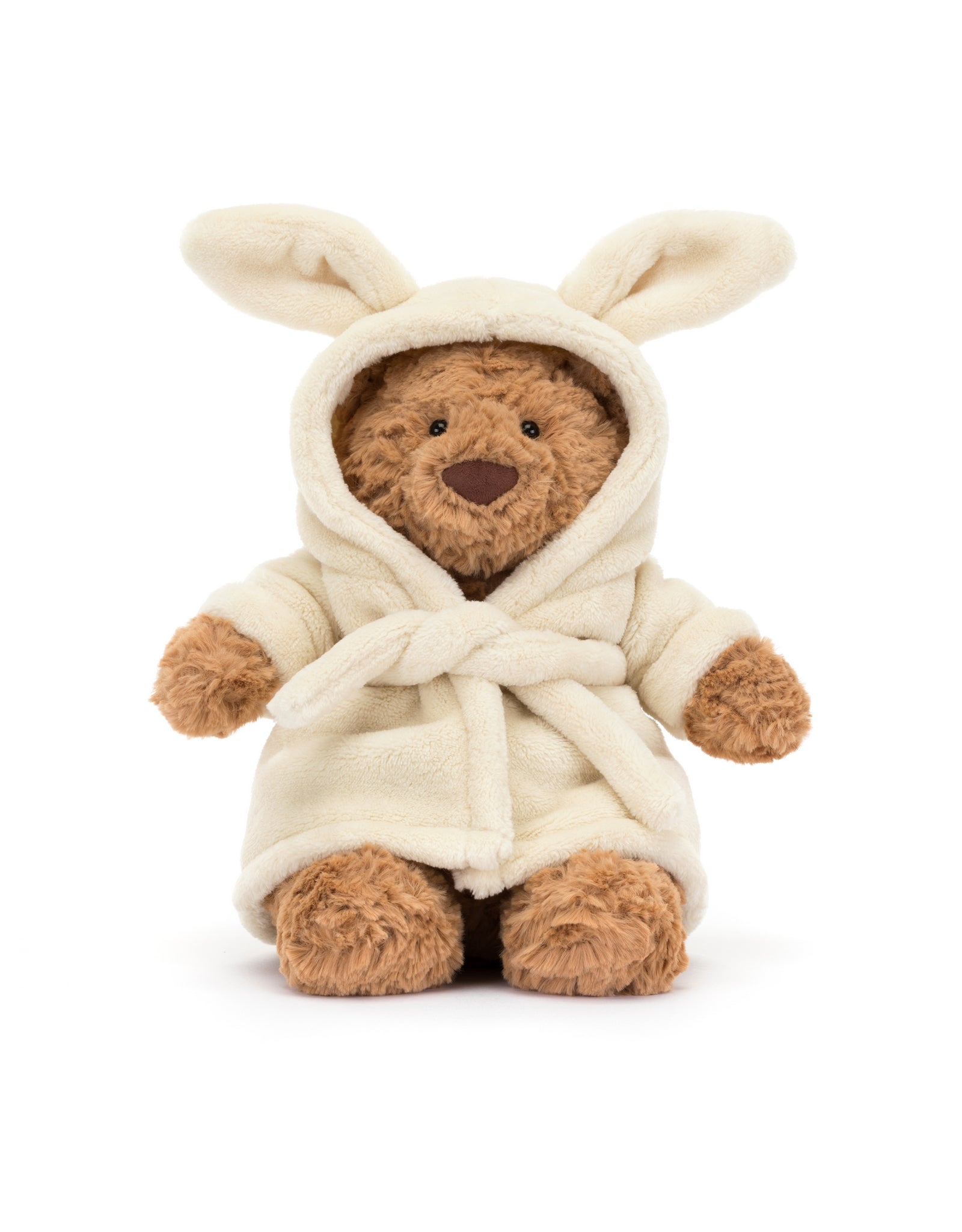 Robe De Mariée Pour Ours En Peluche 40 Cm - Tenue 3 Pièces Élégante Avec Voile Et Culotte - Ours Non Inclus