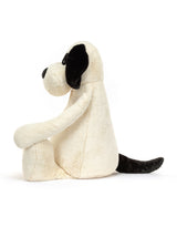Jellycat BGRAND1BCP Peluche - Chien noir et crème - Gigantesque - Jellycat vendu par Veille sur toi