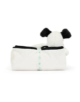 Jellycat BLNK4BCP Peluche Couverture - Chien noir et crème - Jellycat vendu par Veille sur toi