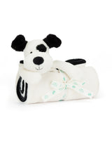 Jellycat BLNK4BCP Peluche Couverture - Chien noir et crème - Jellycat vendu par Veille sur toi