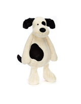 Jellycat Peluche - Chien Bashful Noir & Crème - Black & Cream Puppy - Jellycat vendu par Veille sur toi