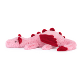 Jellycat VAL2DD Peluche - Dragon Coeur - Jellycat vendu par Veille sur toi