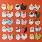 Londji DI022U Jeu de mémoire - Poussins et poules - Londji vendu par Veille sur toi