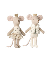 Maileg 17-5100-00 Souris jumelles royales, petite sœur et petit frère dans une boîte d'allumettes - Maileg vendu par Veille sur toi