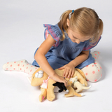 Manhattan Toy MT107790 Peluche - Nina le chat et ses chatons - Manhattan Toy vendu par Veille sur toi