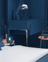 MOB BILLY-DKBL-03 Réveille-matin et veilleuse - Billy Clock Bleu marin - MOB vendu par Veille sur toi