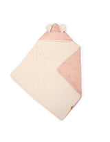 Moulin Roty 667271 Serviette de bain à capuche - Petite école de danse - Moulin Roty vendu par Veille sur toi