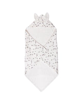 Moulin Roty 715272 Serviette de bain à capuche - Après la pluie - Moulin Roty vendu par Veille sur toi