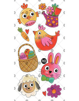 Pico ⚜ PICO-396 Tatouages Temporaires - Les amis du printemps - Pico vendu par Veille sur toi