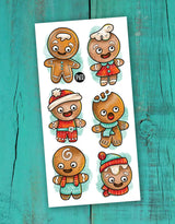 Pico ⚜ PICO-437 Tatouages temporaires - Les biscuits en pain d'épice - Pico vendu par Veille sur toi