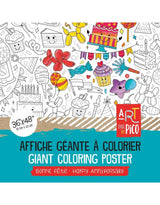 Pico ⚜ PICO-522 Coloriage Géant - Anniversaire - Pico vendu par Veille sur toi
