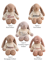 Snuggle Bunnies SB-109738 Peluche Pénélope le lapin 30cm - Little Love - Snuggle Bunnies vendu par Veille sur toi